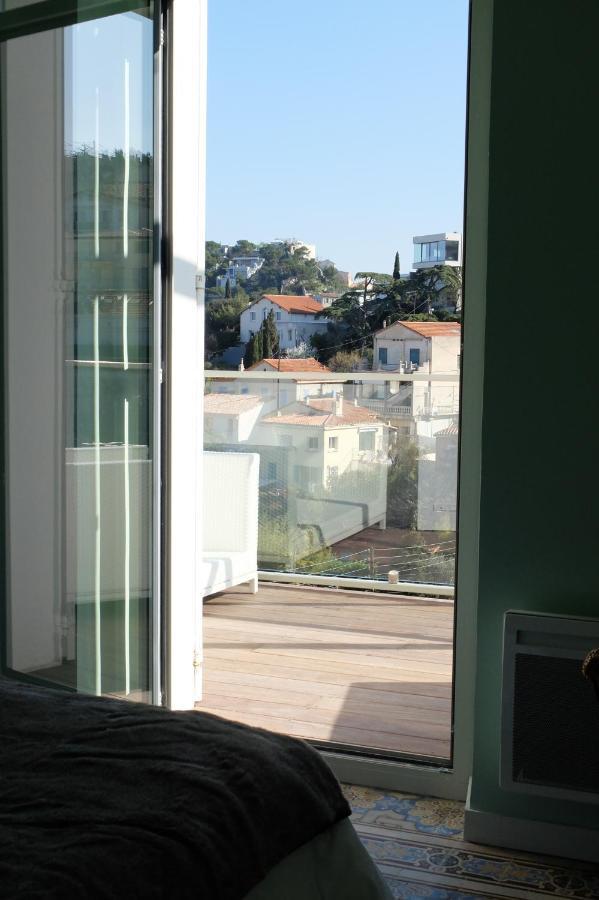 Villa Yvonne - Superbe Vue Deco Chic Confort Et Climatisation Marselha Quarto foto